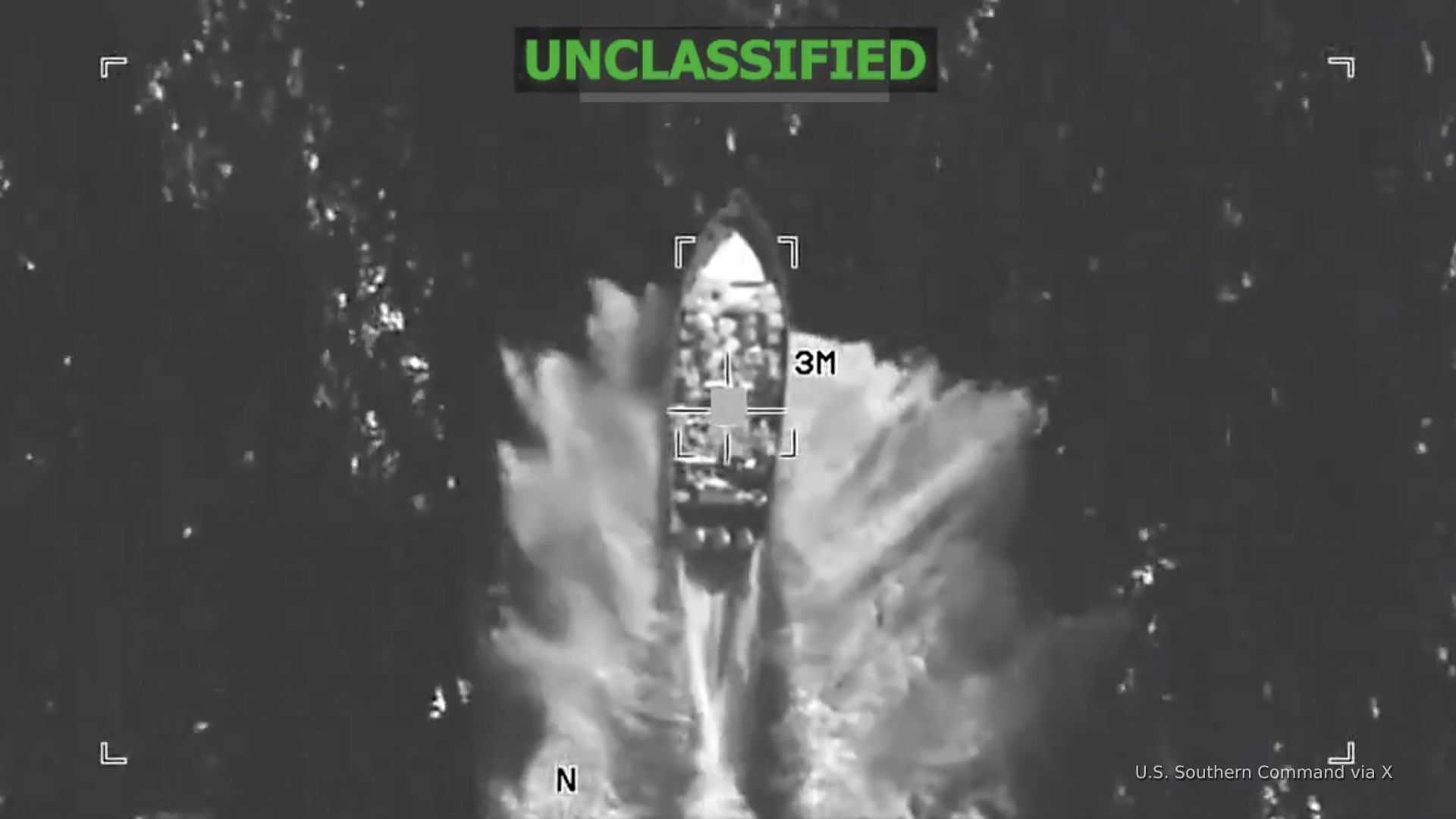 Video thumbnail for New US drug-boat strike adds pressure over Sept. 2 ‘survivor’ attack