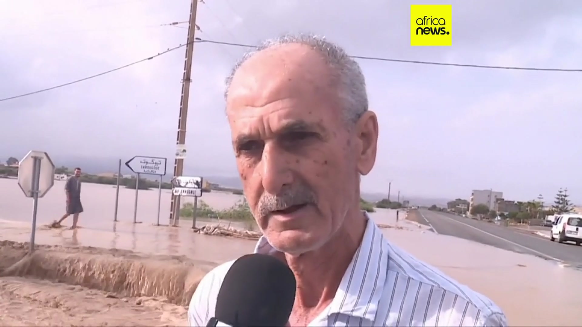 'Video thumbnail for Heavy rain causes major flood damage in Morocco's Nador province'
