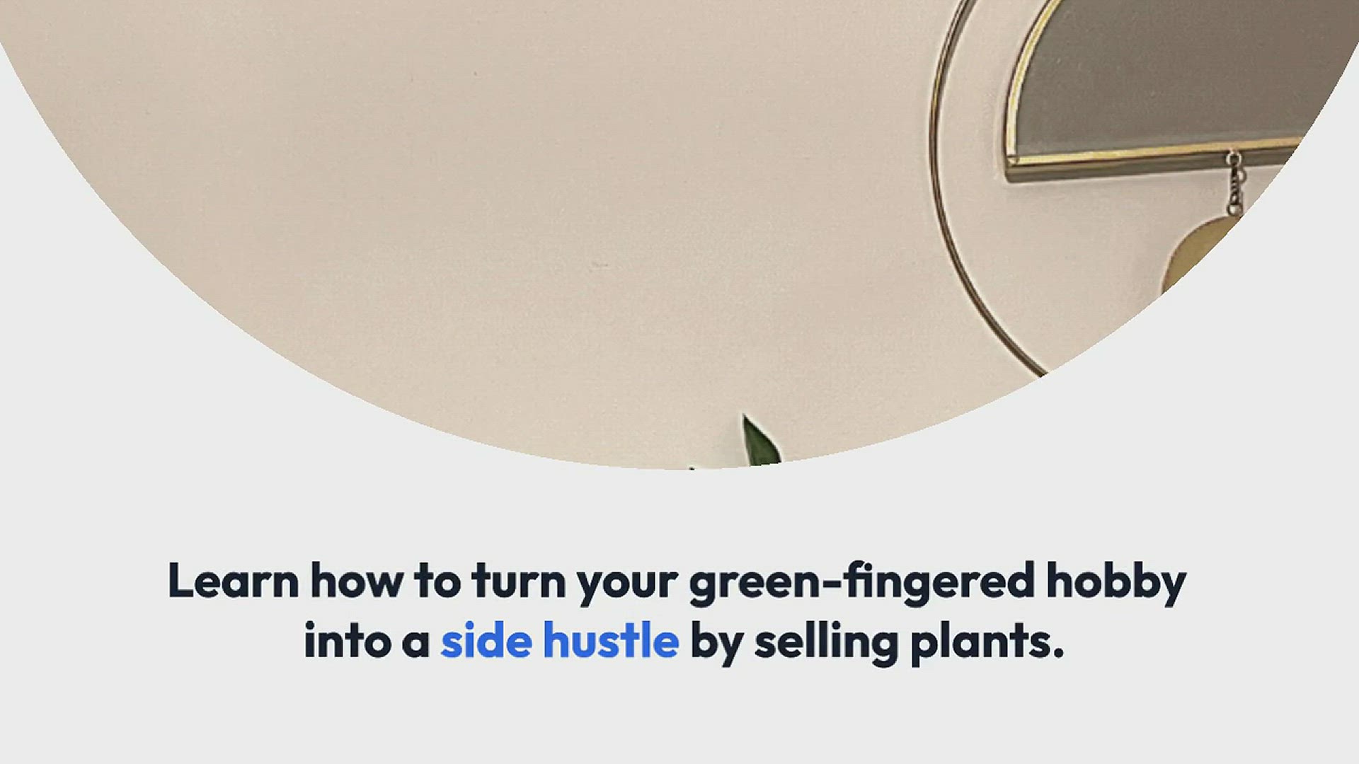 'Video thumbnail for How to Make Money Selling Plants'