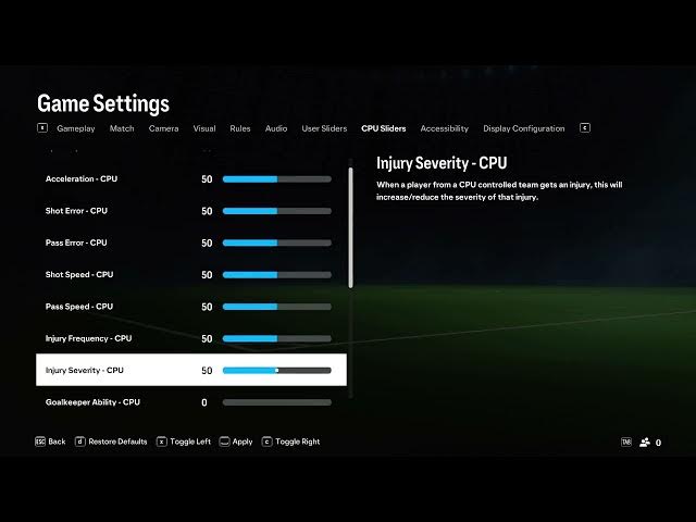 Video thumbnail for Unlock Lightning-Fast Gameplay! FIFA 24 FC24 CPU Adjust Slider Secrets Revealed!