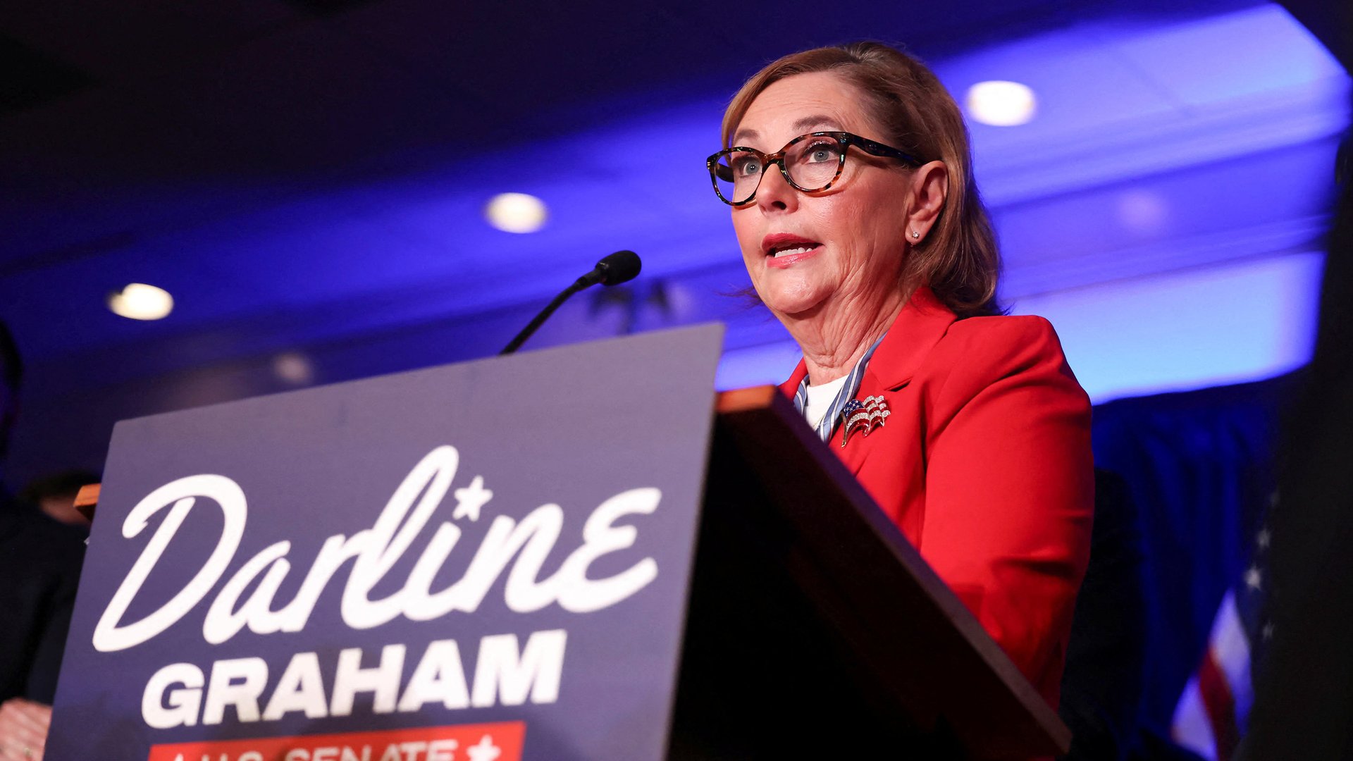 Video thumbnail for Lindsey Graham's sister up for election to his US Senate seat