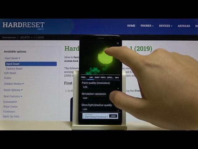 Video thumbnail for How to Download and Apply Animated Wallpaper on Alcatel 1 2019 – Magic Fluids