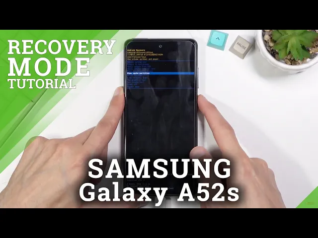 Video thumbnail for How to Wipe Cache Partition in SAMSUNG Galaxy A52s - Recovery Mode