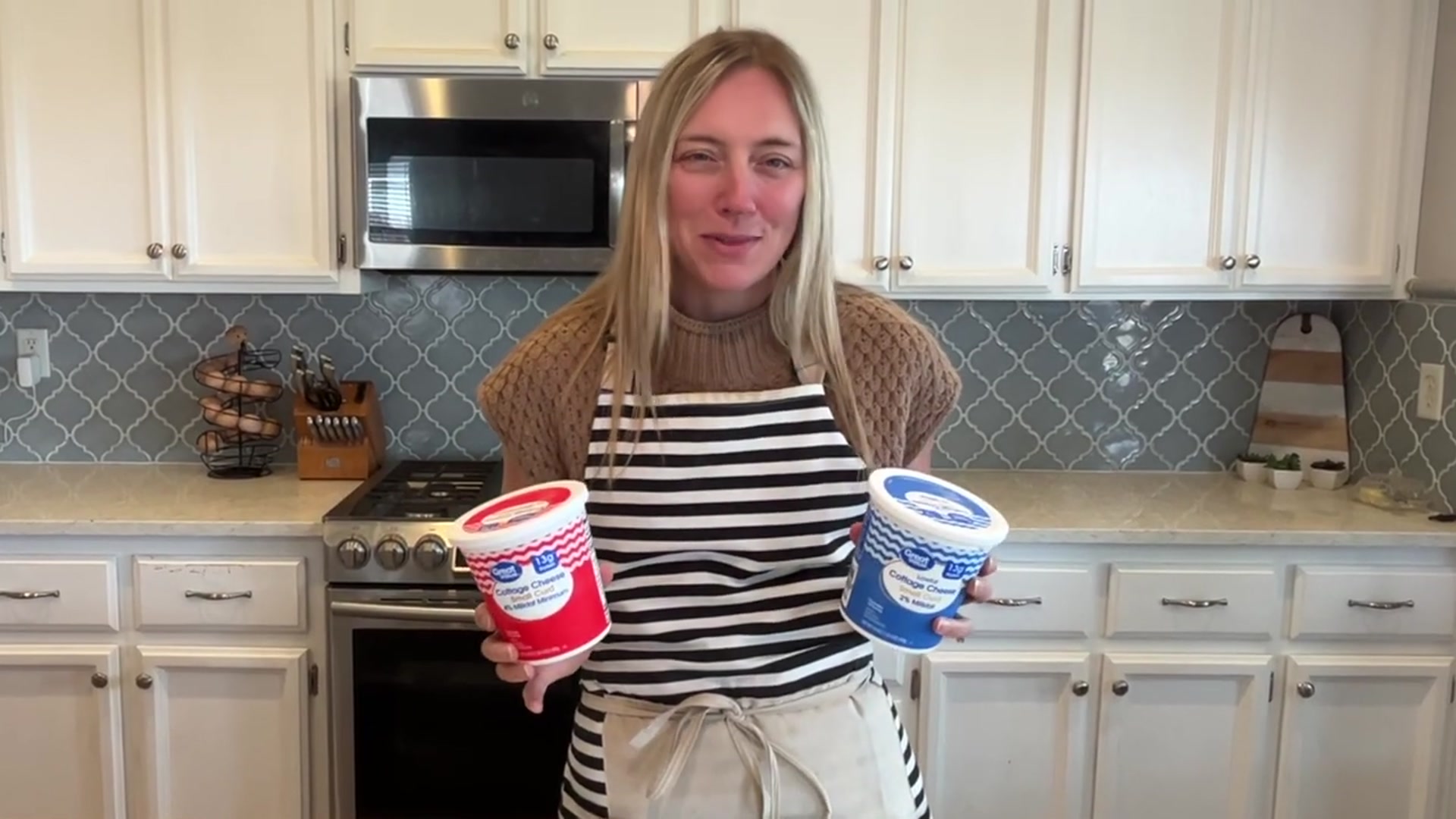 Video thumbnail for 5 EASY High Protein Recipes with COTTAGE CHEESE Molly Purcell(720P HD)