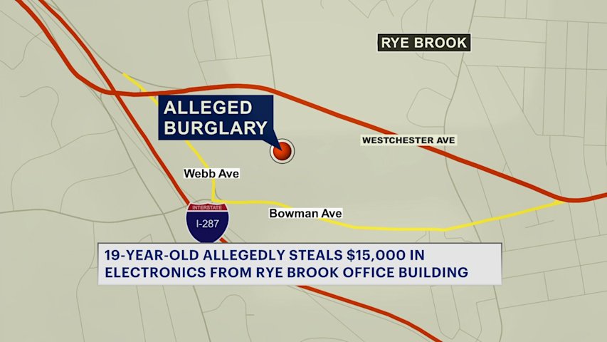 Video thumbnail for Westchester teen faces charges after burglary in Rye Brook