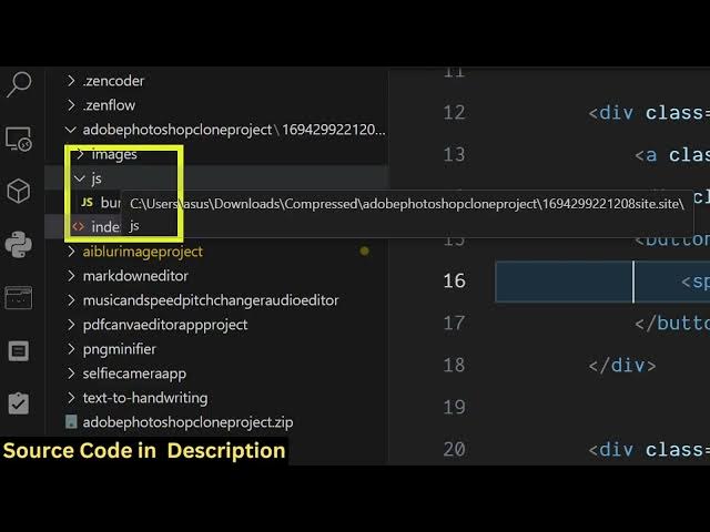 Video thumbnail for Build a Offline Adobe Photoshop Clone Image Editor in Browser Using HTML5 & Javascript