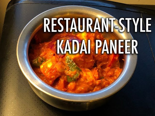 Video thumbnail for Restaurant Style Kadai Paneer Recipe | Homemade Kadai Paneer Recipe | Cooking with Anadi