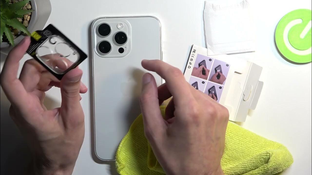 Video thumbnail for How To Apply Lens Protection On iPhone 15 Pro