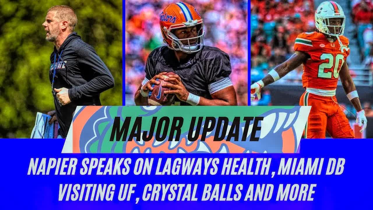 Video thumbnail for Billy Napier Speaks on Lagways HEALTH, Portal DB Visits UF, Gators FAVORED to Land recruits & more
