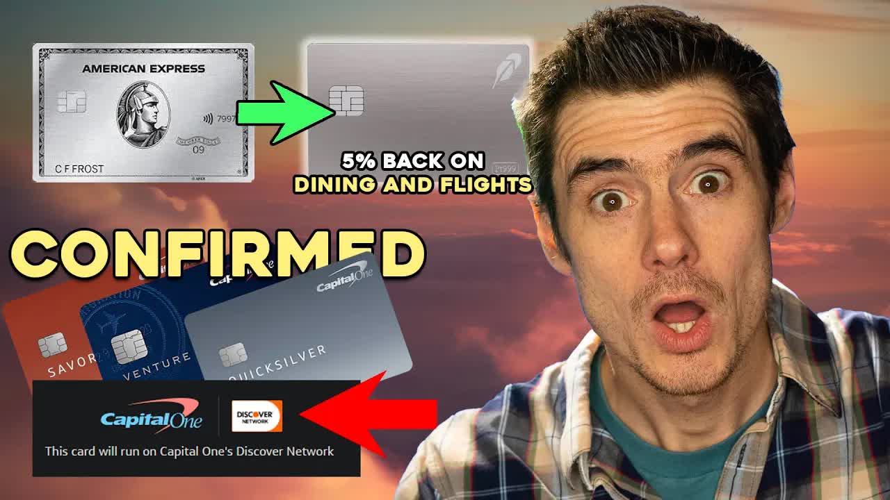 Video thumbnail for Ben Hedges: Robinhood Platinum Card & Capital One Discover Network Update