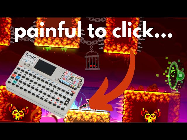 Video thumbnail for DASH With The WORLD'S SMALLEST KEYBOARD... (100 Sub Special) // Geometry Dash 2.2