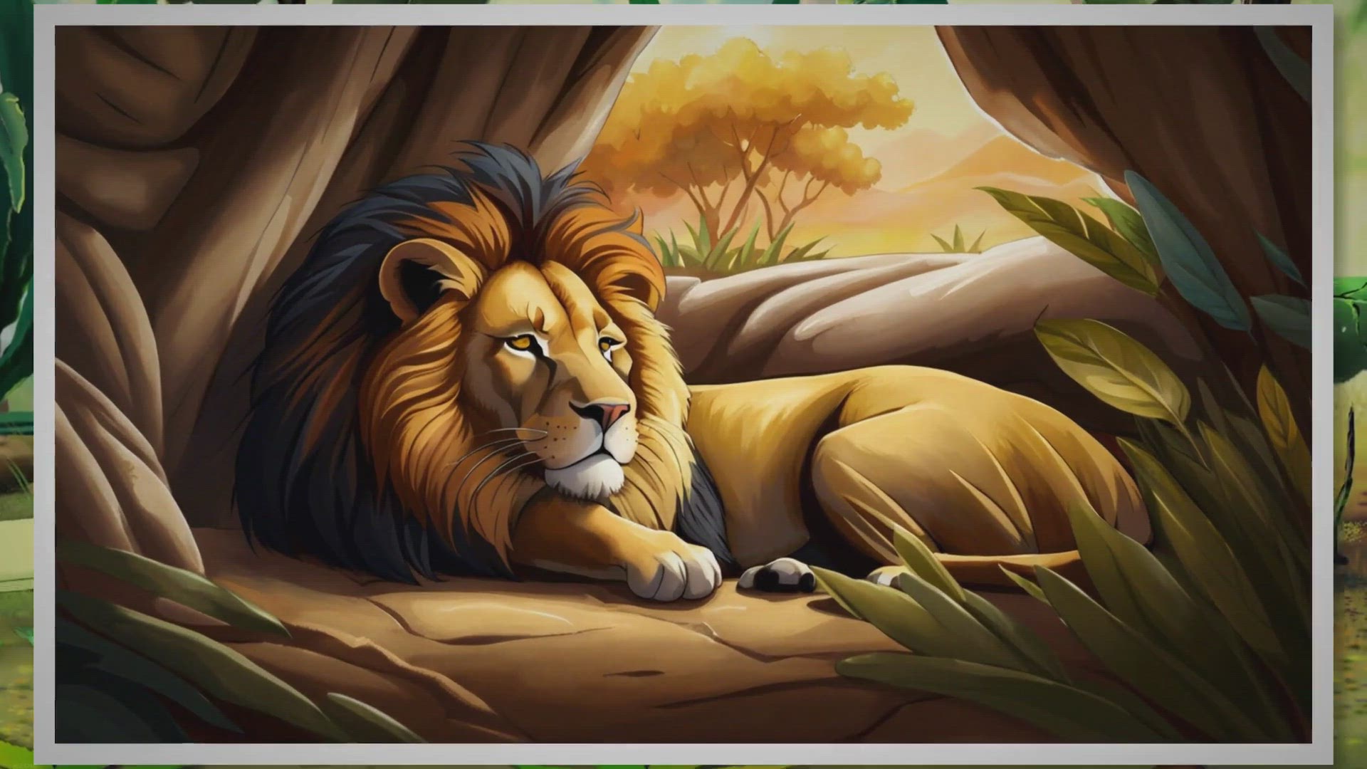 Video thumbnail for The Lion And The Mouse Story