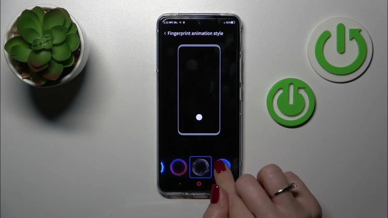 Video thumbnail for How to Change Fingerprint Sensor Animation in ZTE Nubia Red Magic 6R – Customize Unlocking Animation