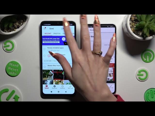 Video thumbnail for How to Transfer Files from REDMI 13R to an Android Device // Send Anywhere App