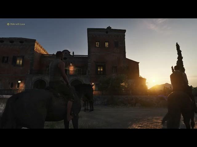 Video thumbnail for Mafia: The Old Country - Chapter 1 Famiglia: Ride To Don Torrisi's Vineyard with Luca Gameplay