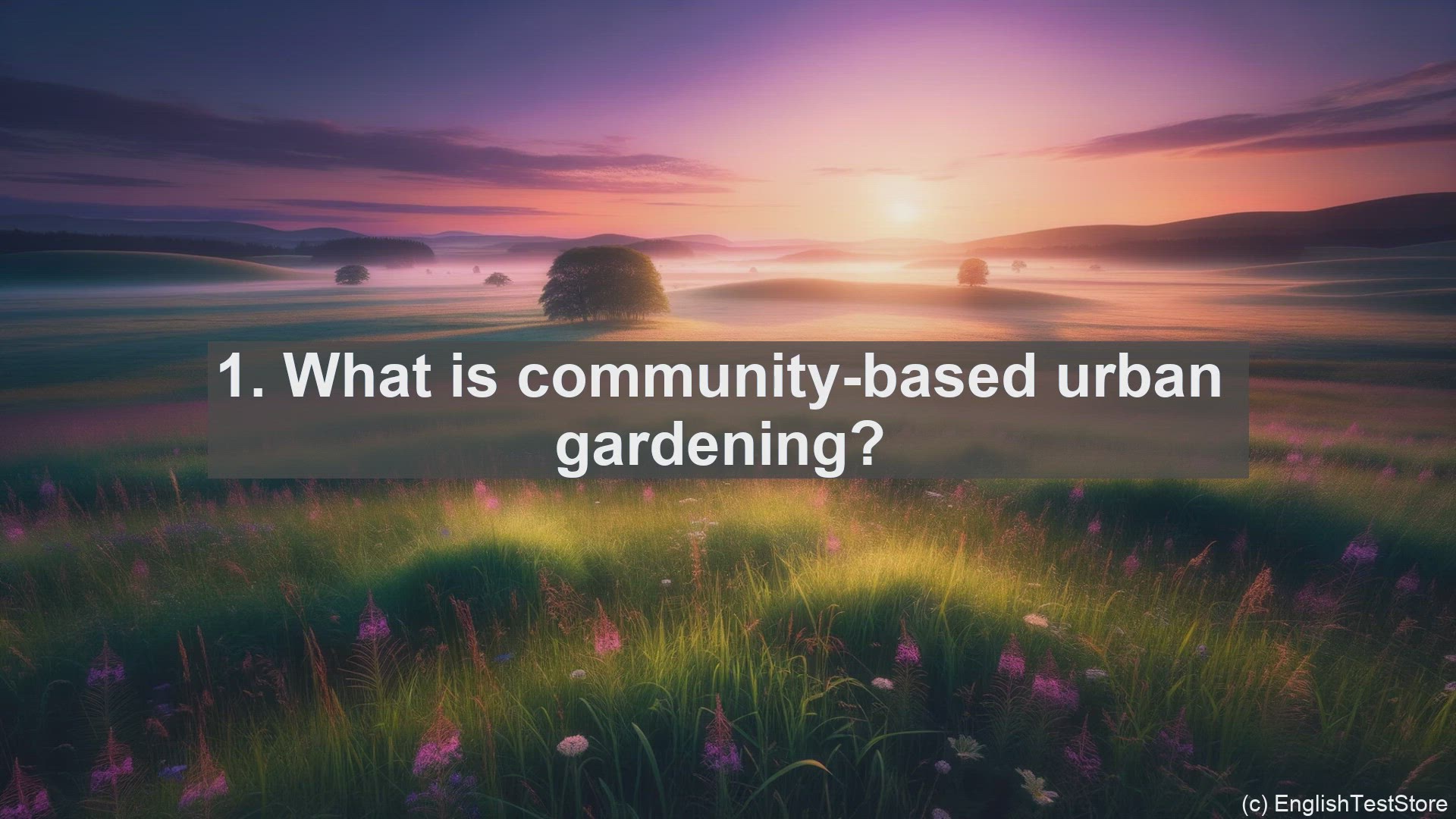 'Video thumbnail for Top 10 Sentences for Understanding CommunityBased Urban Gardening Projects'