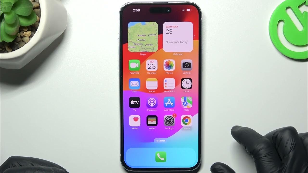 Video thumbnail for How To Add App Search Icon to Home Screen In iPhone 15 Plus