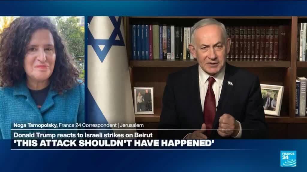 Video thumbnail for Trump vows Mideast deal is on, calls for no more attacks