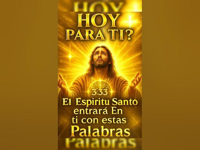 Video thumbnail for El espíritu santo entrará en ti