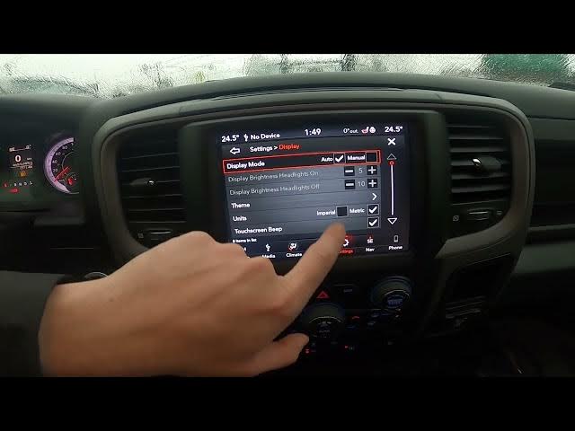 Video thumbnail for How to Enable or Disable Controls Screen Timeout in Dodge RAM 1500 II ( 2019 - now )