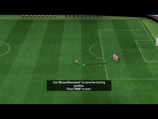 Video thumbnail for How to Practice Free Kicks on FC24 (FIFA 24)
