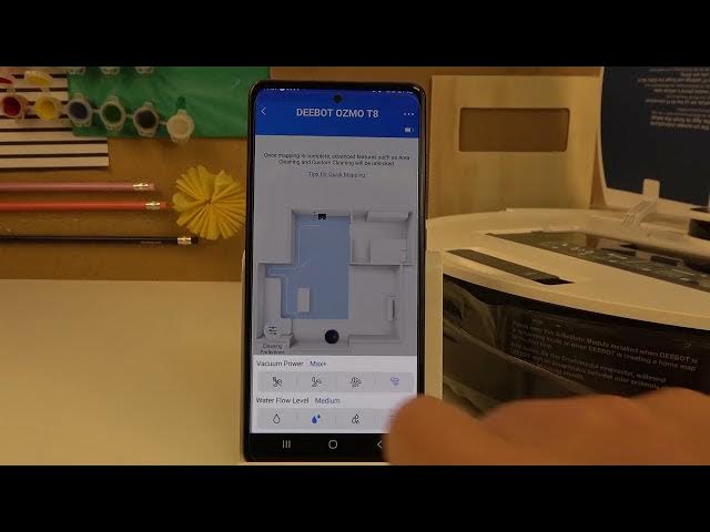 Video thumbnail for How to Use Maximum Water When Mopping on ECOVACS DEEBOT OZMO T8 - Increase Mopping Efficiency