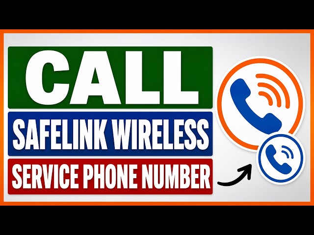Video thumbnail for How To Find & Call Safelink Wireless Customer Service Phone Number? [in 2026]