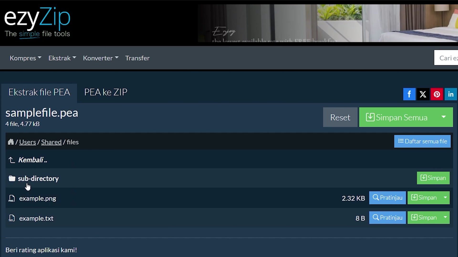 Video thumbnail for 📦 Cara Mengekstrak File PEA Secara Online Gratis │ Tanpa Instalasi Perangkat Lunak