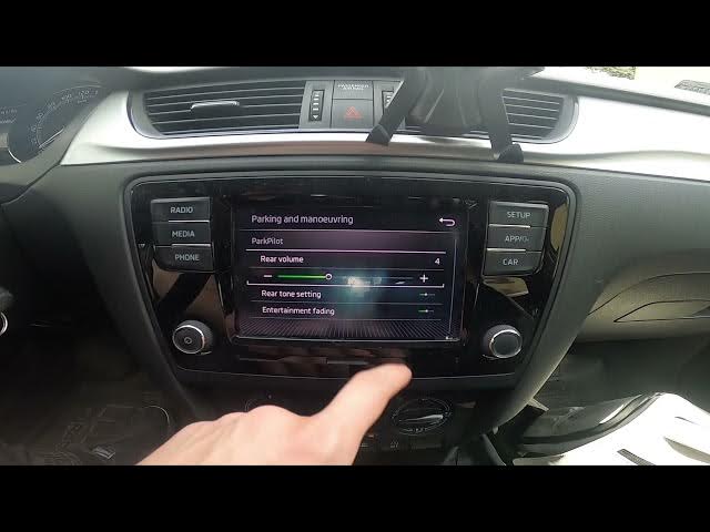 Video thumbnail for How to Change Parking and Maneuvering Assistant Volume in Skoda Rapid II ( 2012 – 2019 )
