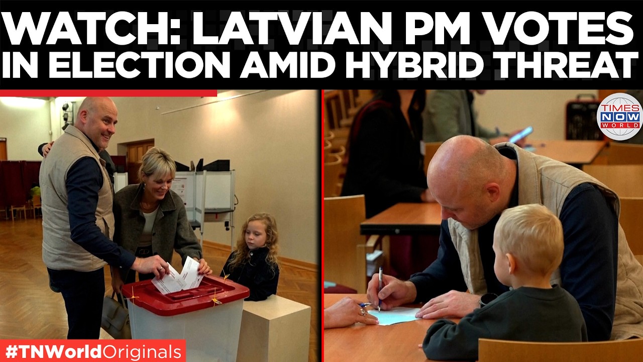 Video thumbnail for Latvia Election 2026: Russia Threat Looms As Voters Choose New Parliament | Times Now World