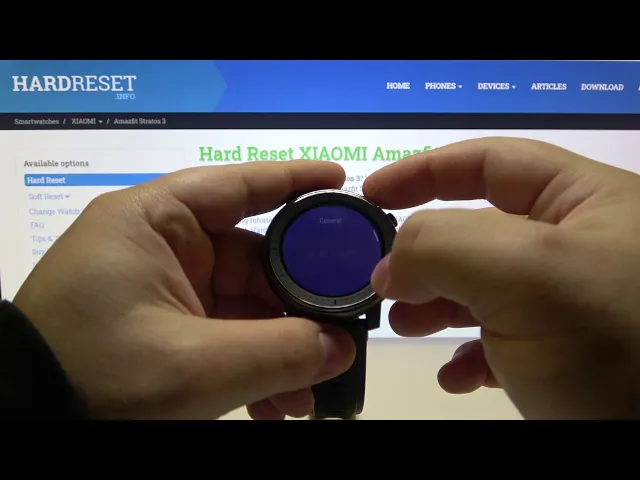 Video thumbnail for How to Change Time Format in Xiaomi Amazfit Stratos 3 - Set Up Clock Layout