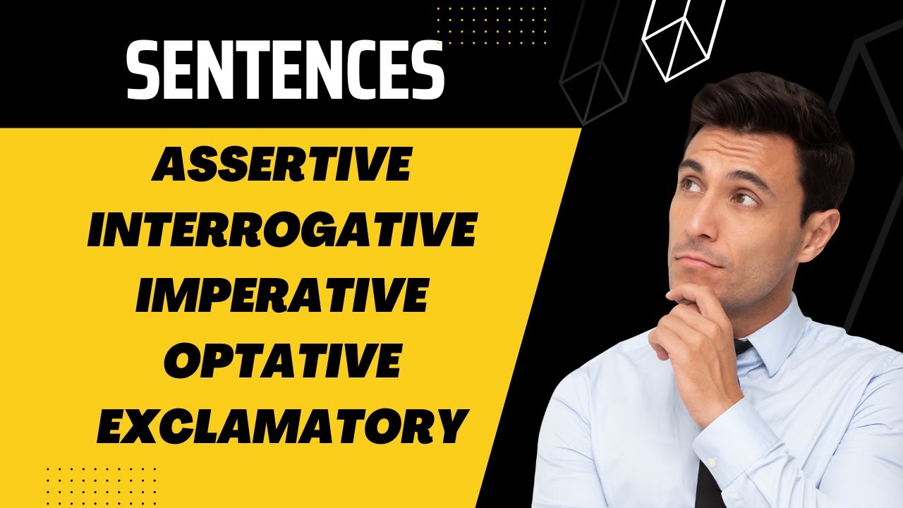 'Video thumbnail for Types of Sentences Based on Their Function in English Grammar'