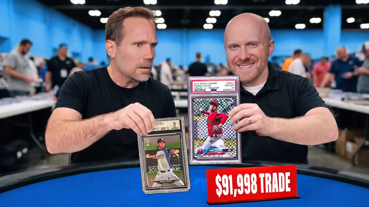 Video thumbnail for Sports Card Investor: The $91,000 Veriswap Trade ($430,000 in Cards!)