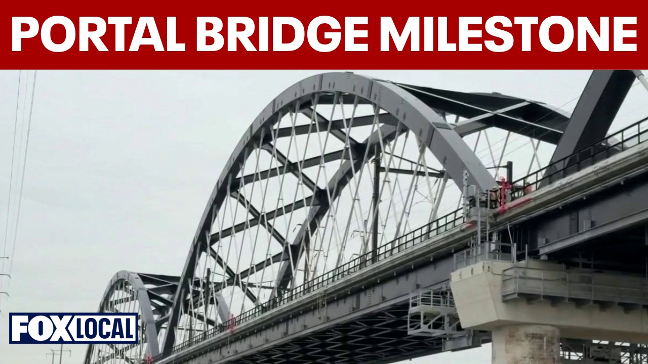 Video thumbnail for Phase 1 of Portal Bridge changeover complete