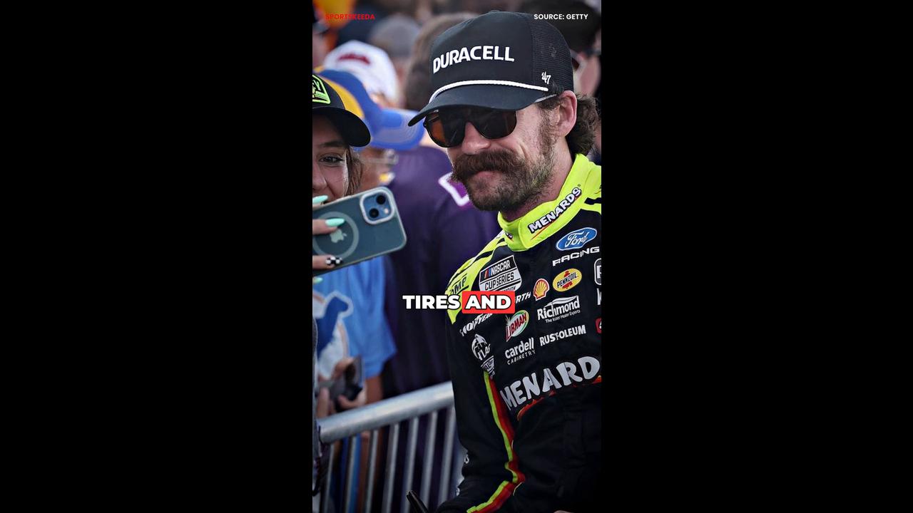 Video thumbnail for Ryan Blaney Survives the Rain and Bubba Wallace to Win at New Hampshire
