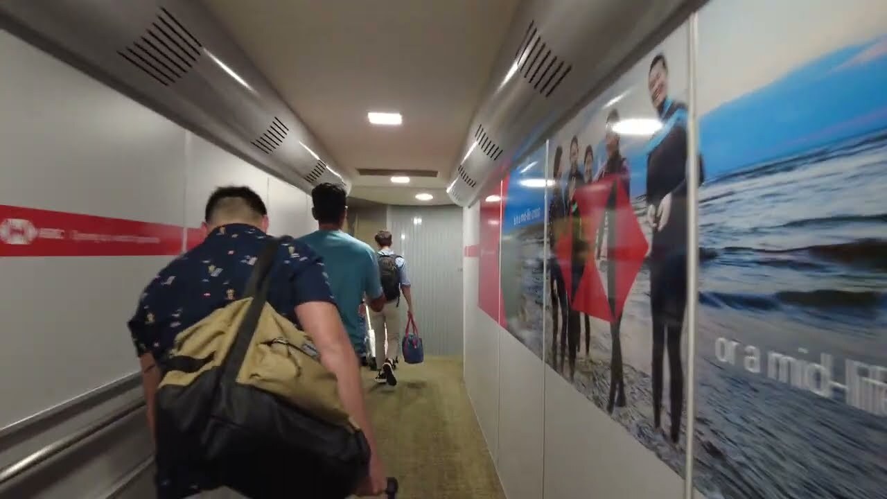 Video thumbnail for Singapore Airport International Arrival SIN