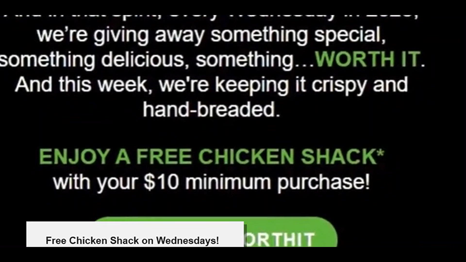 Video thumbnail for Shake Shack Deals: Free Chicken Sandwiches and BOGO Shakes