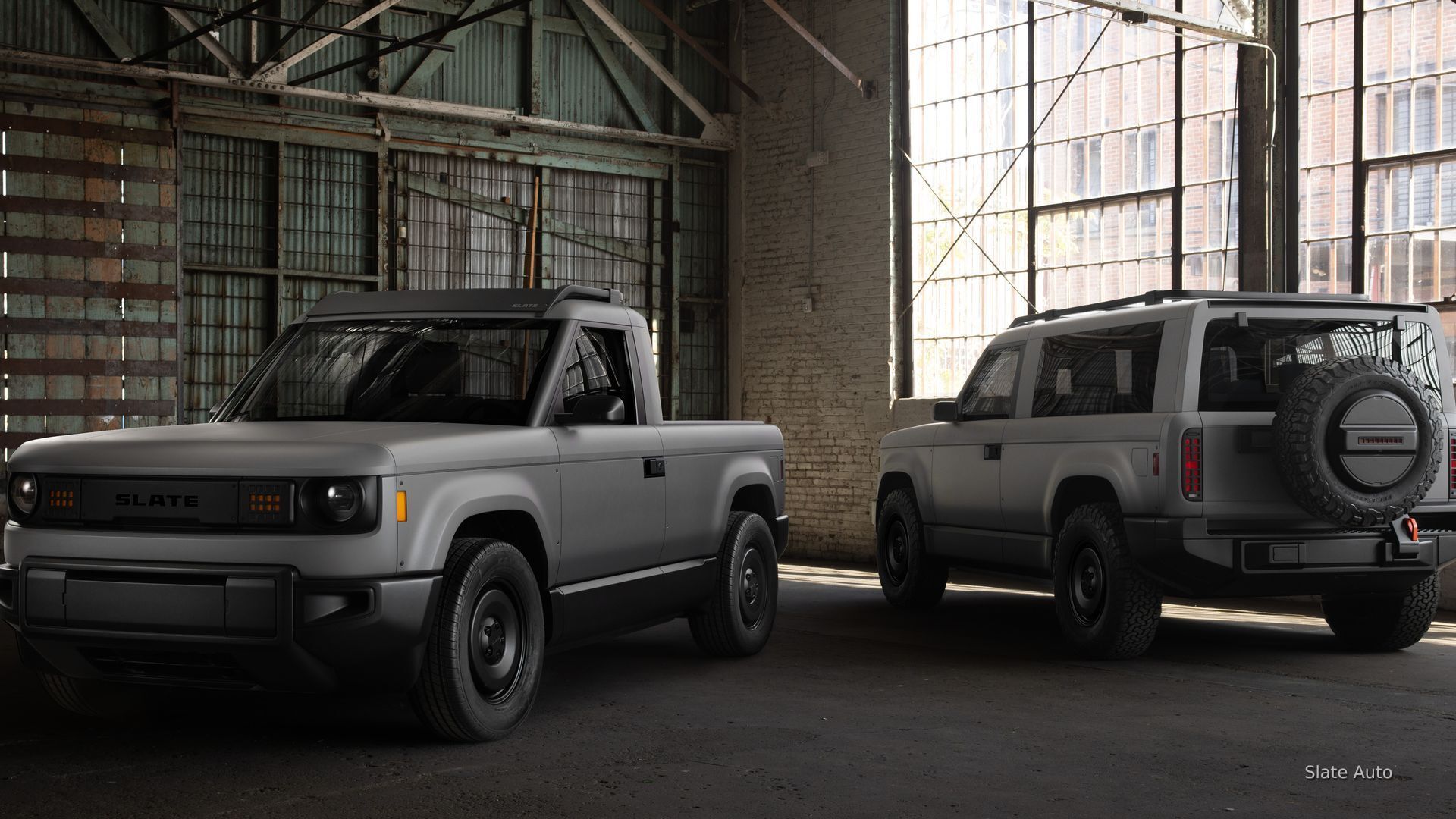 Video thumbnail for Bezos backed company coming out with no-frills EV truck