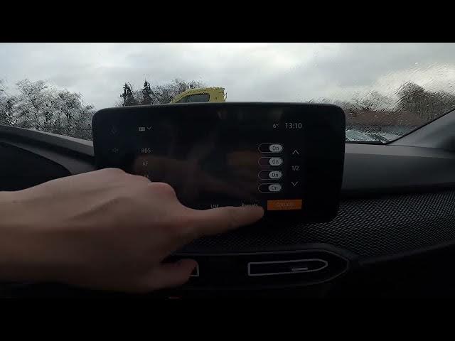 Video thumbnail for How to Enable or Disable AF for Car Radio in Dacia Sandero III ( 2021 – now )
