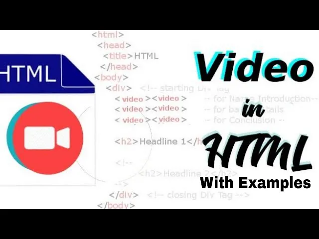 Video thumbnail for How to Insert Video in HTML using NotePad Text Editor