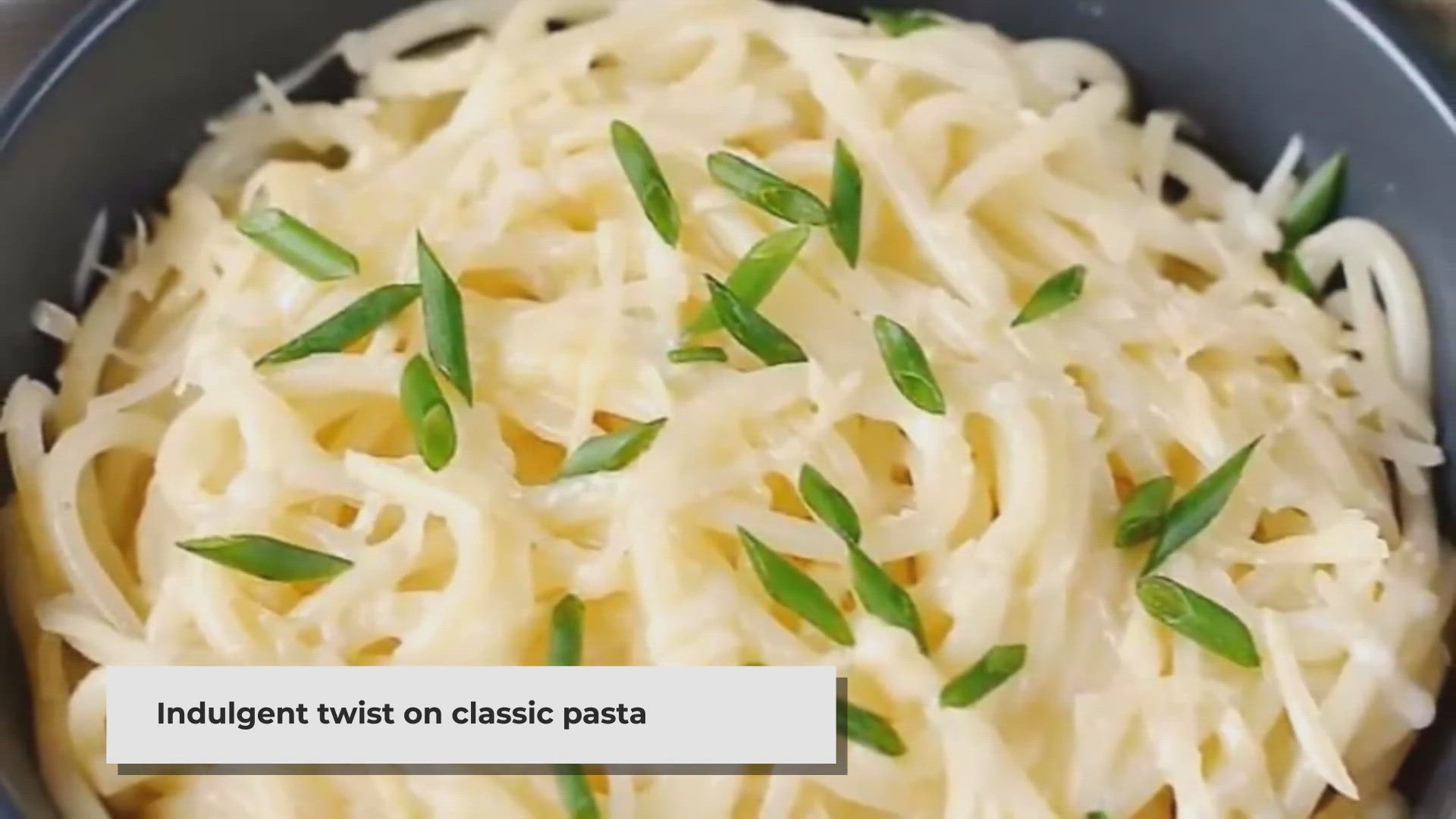 Video thumbnail for Creamy Three-Cheese Spaghetti: A Delightful Twist on the Classic