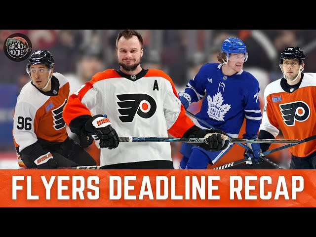 Video thumbnail for Reacting to the Flyers' Trade Deadline | Broad Street Hockey