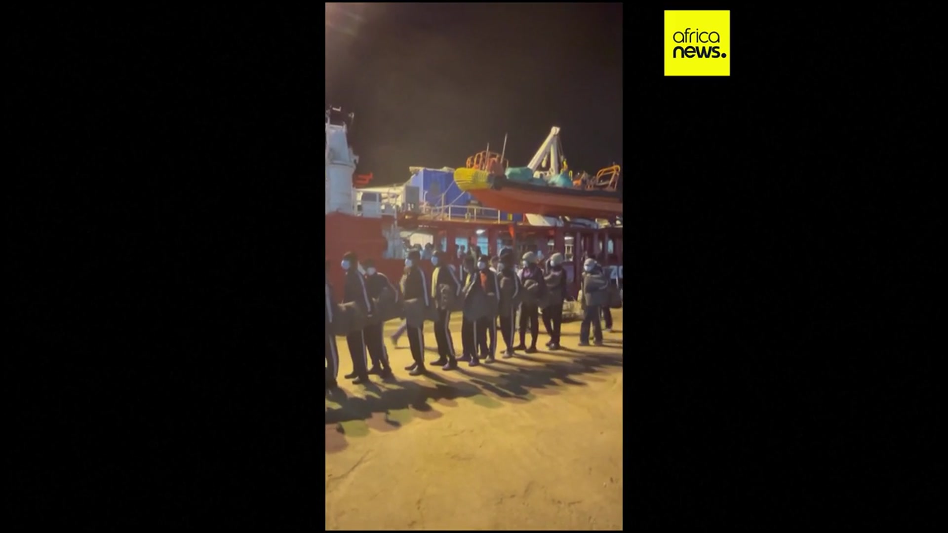'Video thumbnail for Libya’s coast guard accused of firing at humanitarian ship in distress mission'