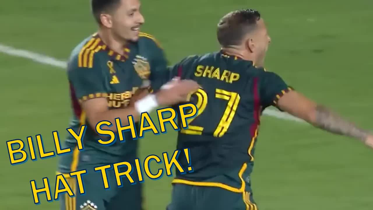 'Video thumbnail for stream punk soccer: la galaxy's billy sharp hat trick vs minnesota united'