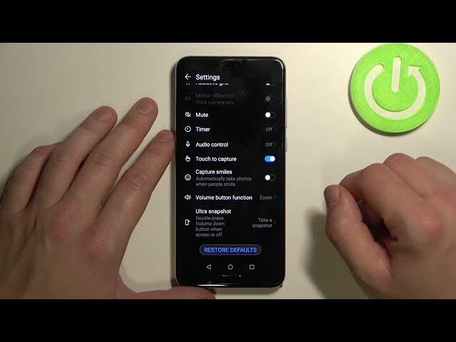 Video thumbnail for How to Enable / Disable Touch Capture on HUAWEI P20 Pro – Take Pictures by Touching the Screen