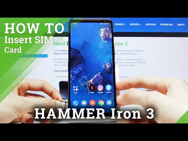 Video thumbnail for How to Insert Nano SIM Card to ASUS ROG Phone 2 – Input SIM Card