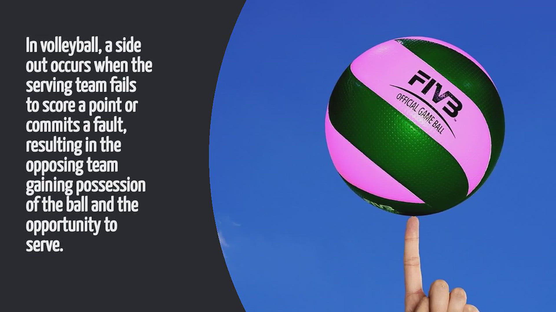 Video thumbnail for What Is A Side Out In Volleyball