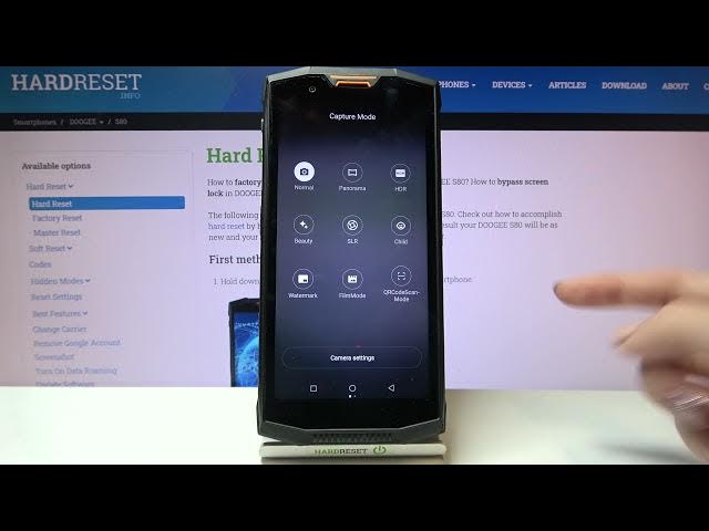 Video thumbnail for How to Change Photo Resolution in DOOGEE S80 – Resolution Settings