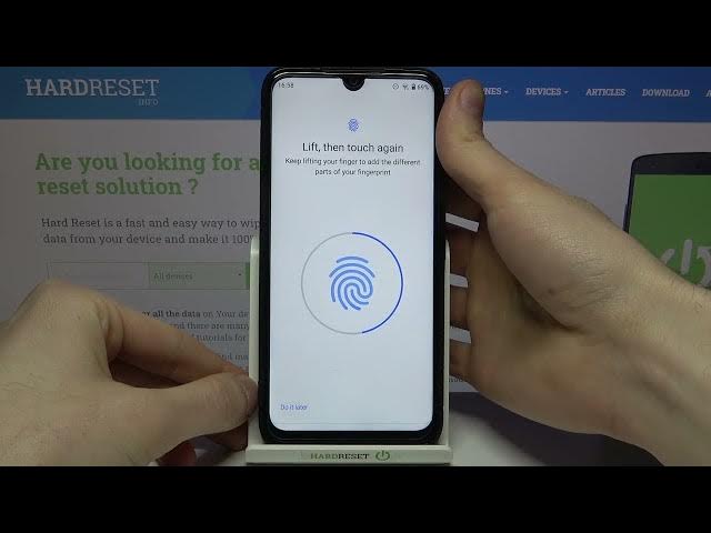 Video thumbnail for How to Set Up Fingerprint in Vivax Fly 6 - Use Fingerprint Screen Unlock Method