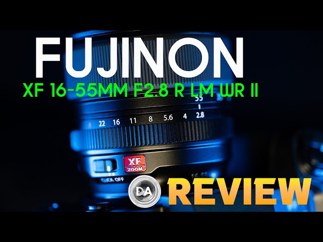 'Video thumbnail for Fujinon XF 16-55mm F2.8 R LM WR II Review: the New Standard?'